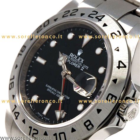 rolex lancetta rossa|Rolex Explorer II Complete Collector Guide and Reference.